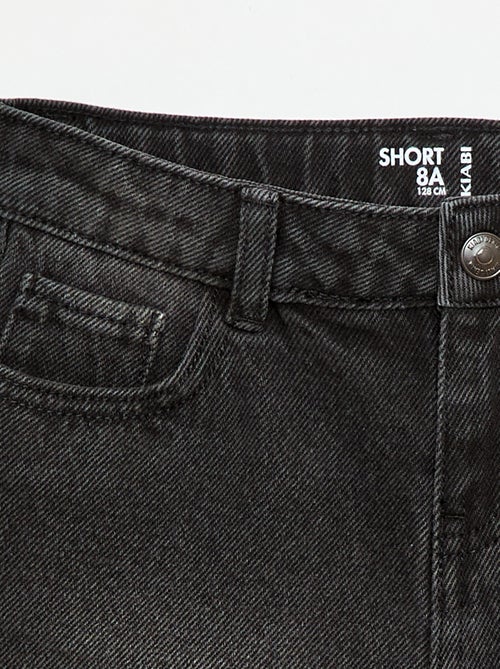 Short en denim taille haute - Kiabi