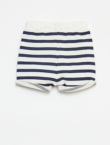 Short en french terry imprimé