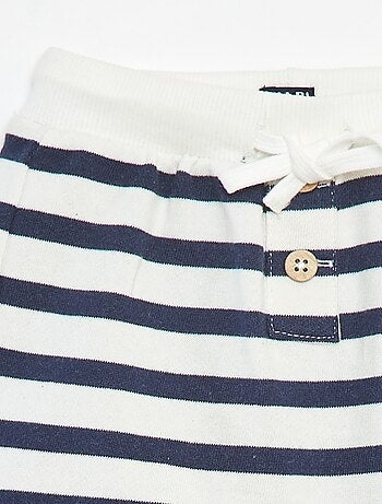 Short en french terry imprimé