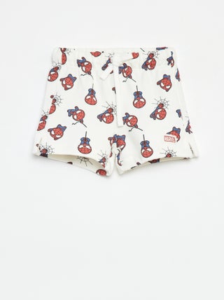 Short en french terry 'Spiderman'