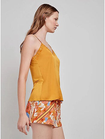 Short en imprimé oriental
