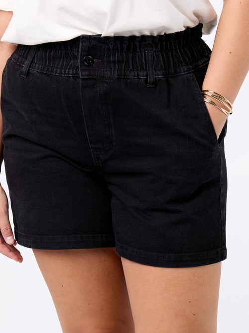 Short en jean avec poches - Kiabi