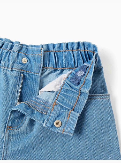 Short en jean avec taille paperbag - Kiabi Short en jean avec taille paperbag - Kiabi