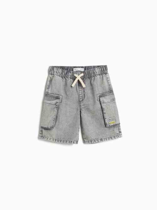 Short en jean 'Cargo', MO Fashion - Kiabi Short en jean 'Cargo', MO Fashion - Kiabi