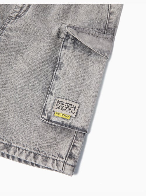 Short en jean 'Cargo', MO Fashion - Kiabi Short en jean 'Cargo', MO Fashion - Kiabi