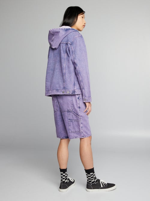 Short en jean délavé - Kiabi