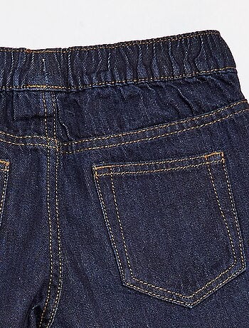 Short en jean élastiqué