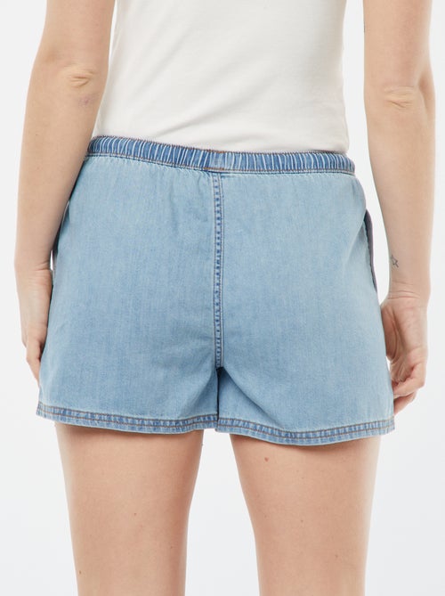 Short en jean fluide - Kiabi