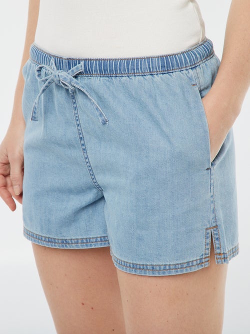 Short en jean fluide - Kiabi