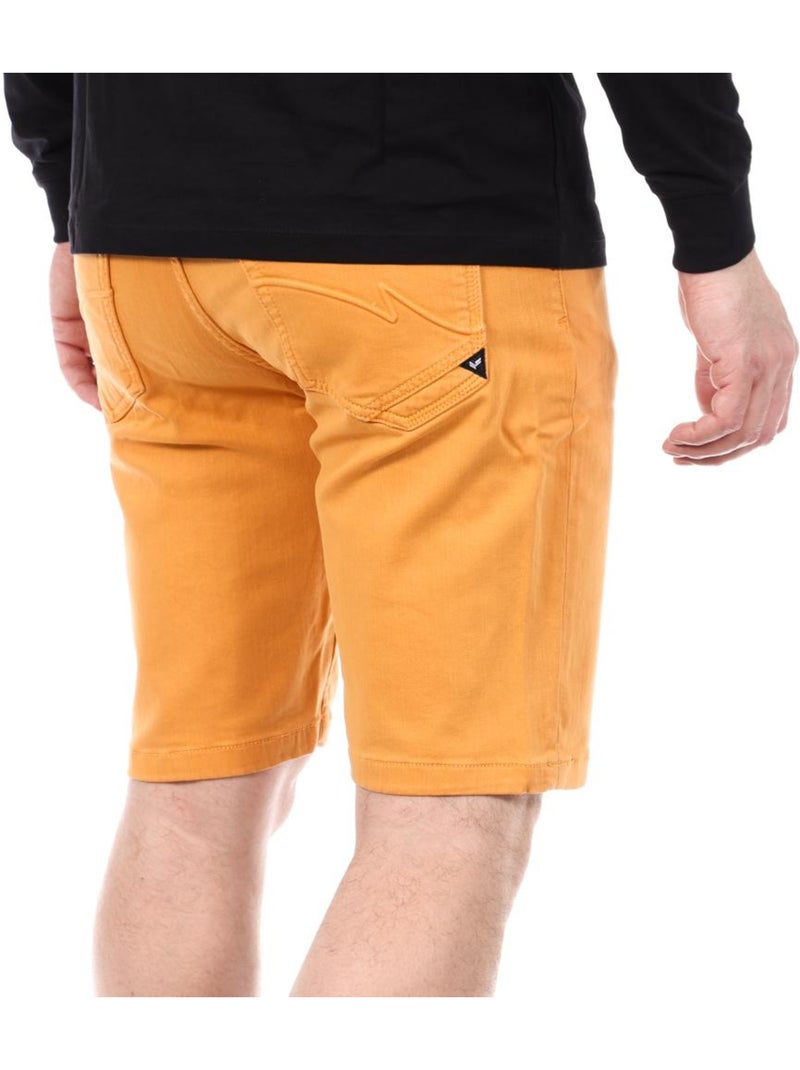 Short en Jean Homme Kaporal Orange - Kiabi