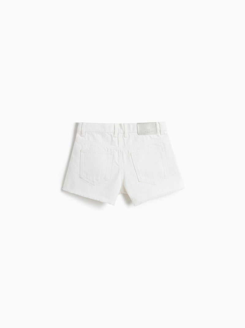 Short en jean, MO Fashion Blanc - Kiabi