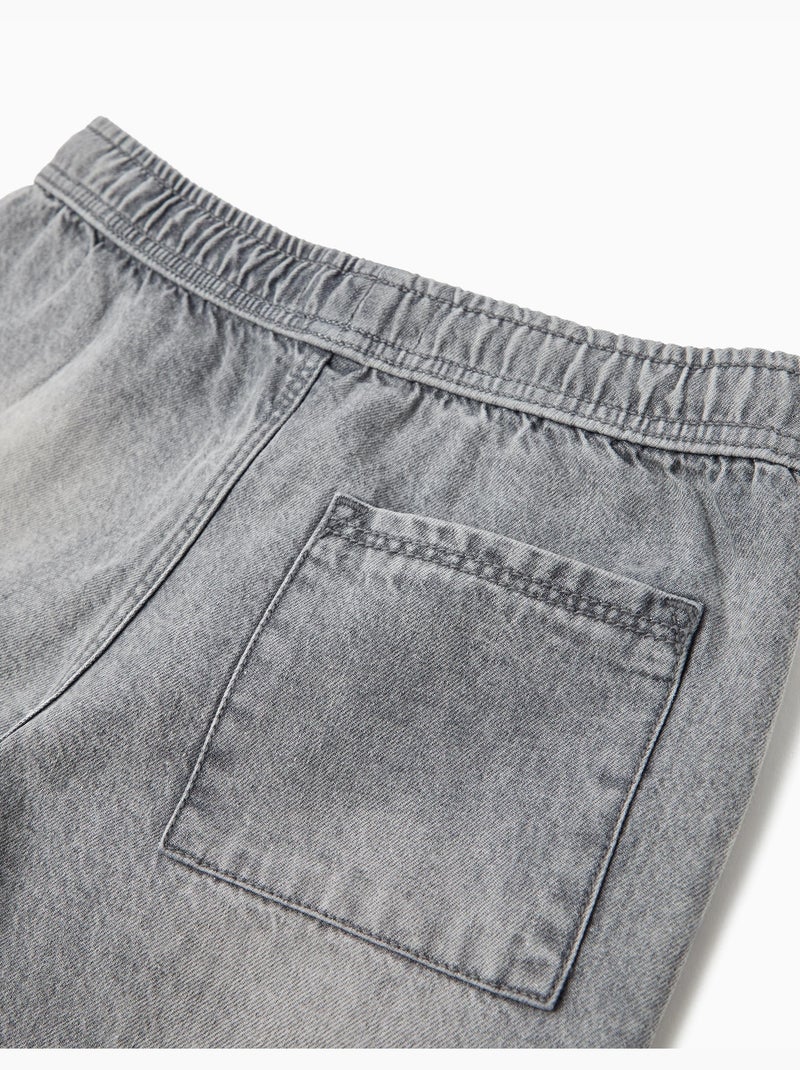 Short en jean, MO Fashion Gris - Kiabi