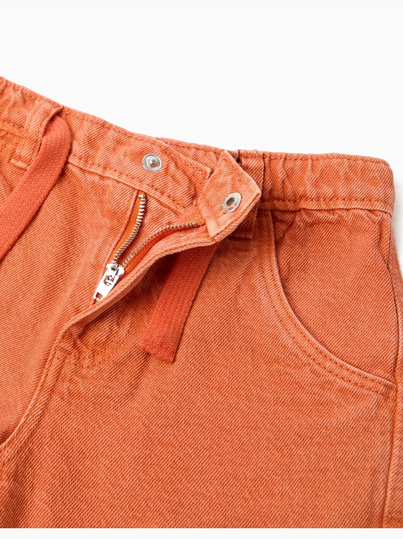 Short en jean, MO Fashion Orange - Kiabi