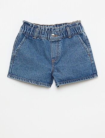 Short en jean paper bag