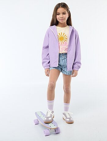 Short en jean paper bag