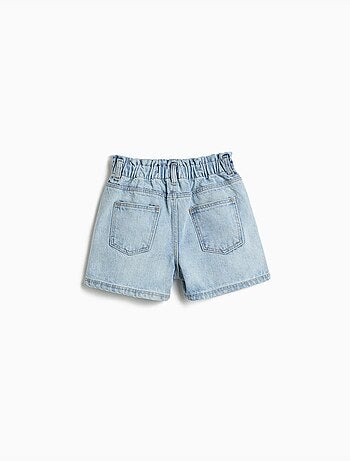 Short en jean paperbag, MO Fashion