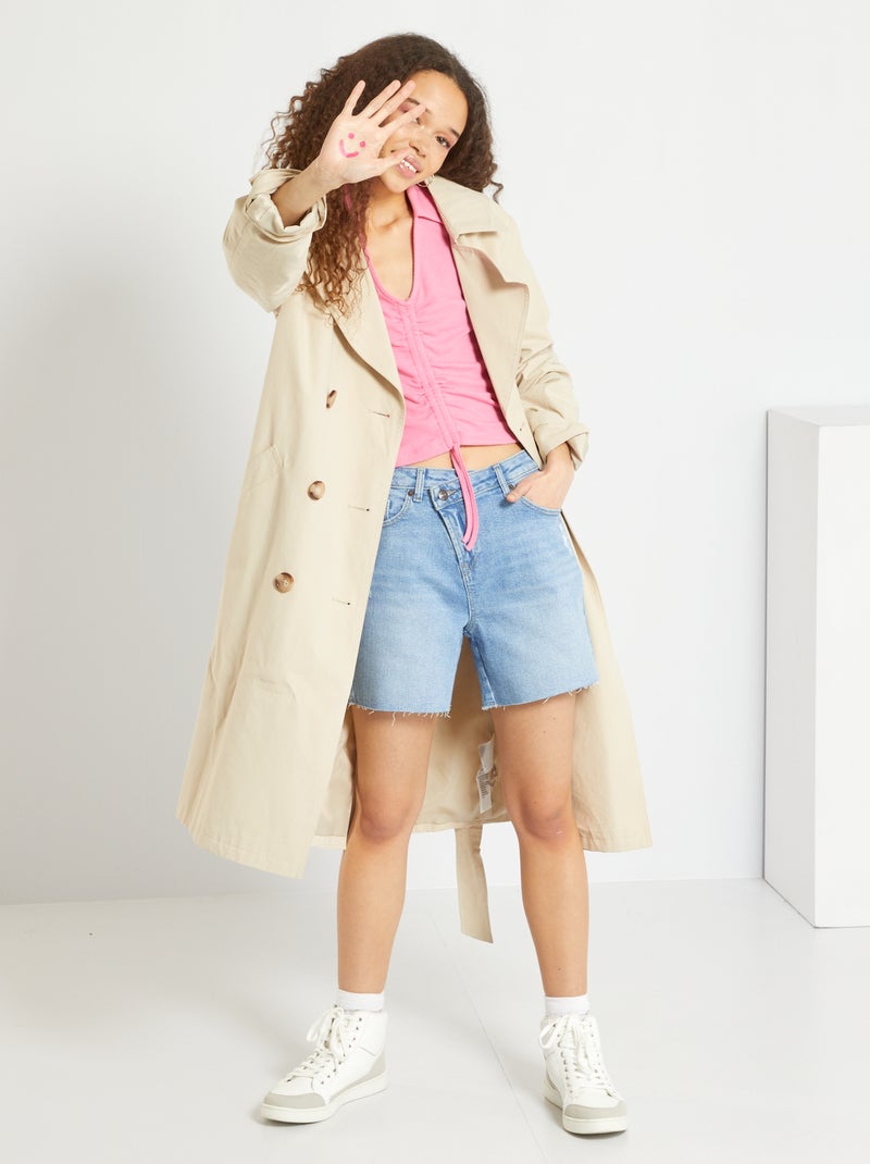 Short en jean Triple stone - Kiabi