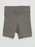 Short en jersey Gris - Kiabi