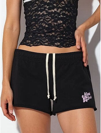 Short en jersey taille moyenne femme busem