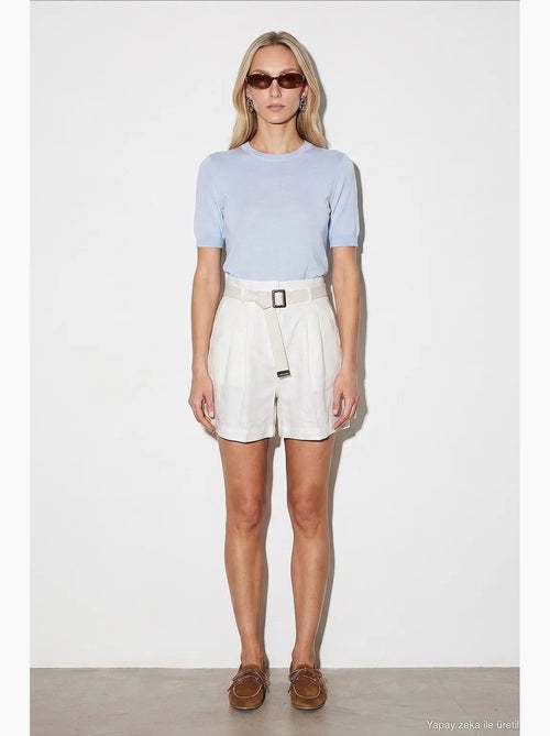 Short en lin dilvin - Kiabi Short en lin dilvin - Kiabi