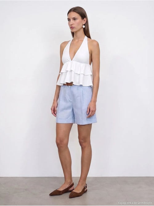 Short en lin dilvin - Kiabi Short en lin dilvin - Kiabi