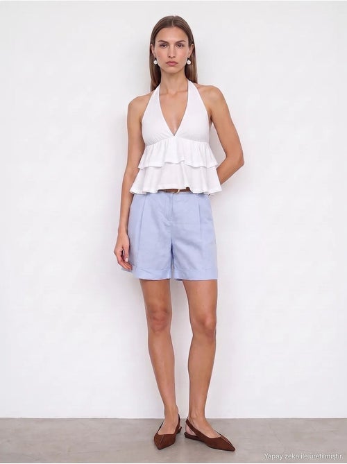 Short en lin dilvin - Kiabi Short en lin dilvin - Kiabi