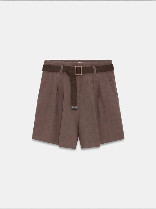Short en lin dilvin - Kiabi Short en lin dilvin - Kiabi
