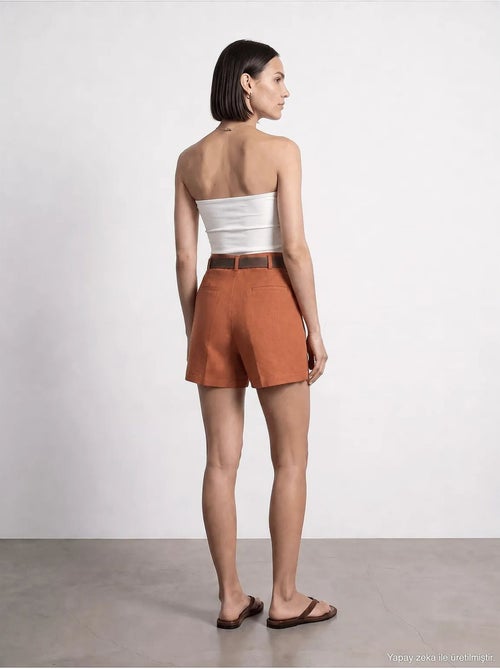 Short en lin dilvin - Kiabi Short en lin dilvin - Kiabi
