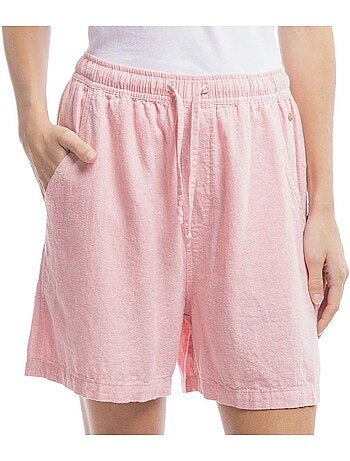 Short en Lin Femme Teddy Smith