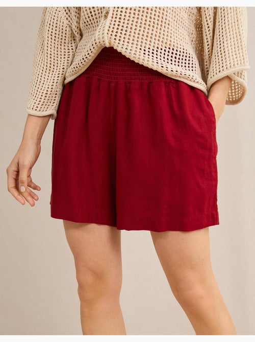 Short en lin mélangé, MO Fashion - Kiabi Short en lin mélangé, MO Fashion - Kiabi