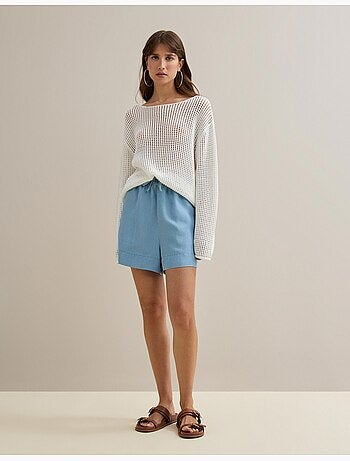 Short en lyocell, mo fashion