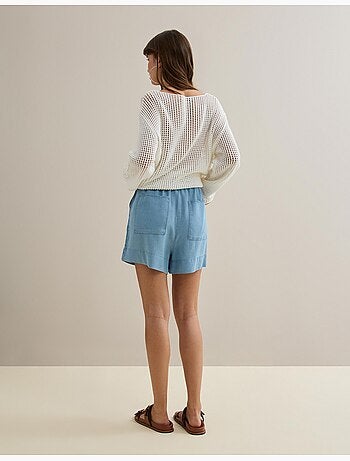 Short en lyocell, mo fashion