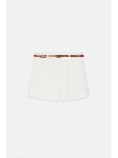 Short en maille à taille haute avec ceinture dilvin - Kiabi Short en maille à taille haute avec ceinture dilvin - Kiabi