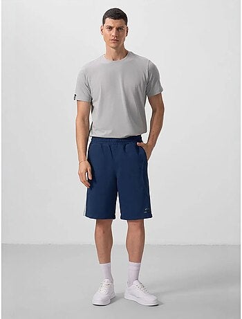 Short en maille ample en coton mélangé tommy