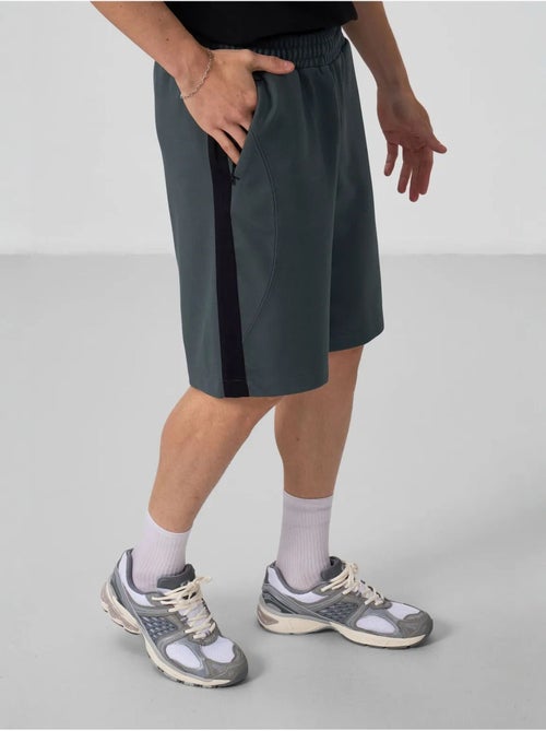 Short en maille ample en coton mélangé tommy - Kiabi