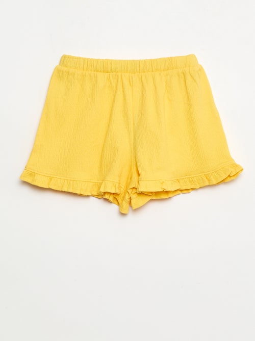 Short en maille froissée - Kiabi