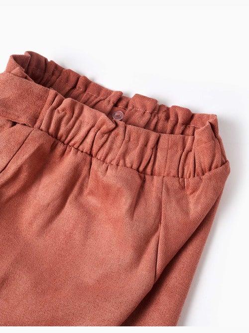 Short en maille interlock avec ceinture intégrée - Kiabi Short en maille interlock avec ceinture intégrée - Kiabi
