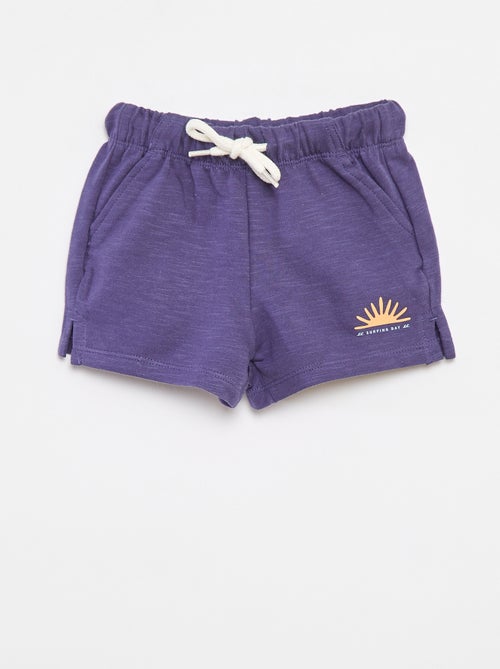 Short en molleton - Grafik Edition - Kiabi