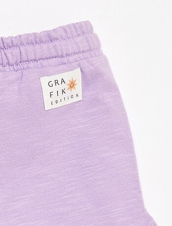 Short en molleton - Grafik Edition