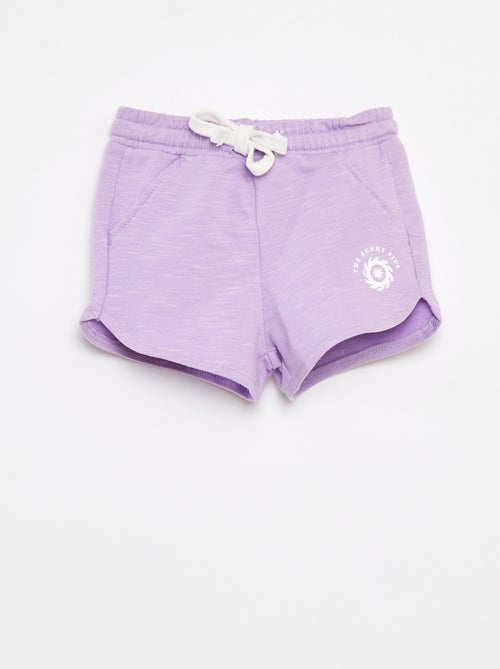 Short en molleton - Grafik Edition - Kiabi