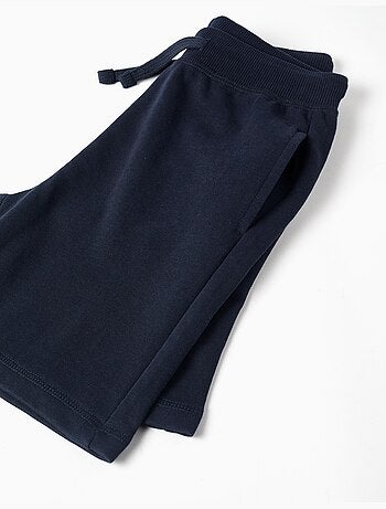 Short en molleton avec cordon de serrage et poches latérales