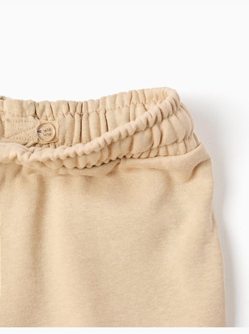 Short en molleton avec poches cargo et cordon de serrage - Kiabi