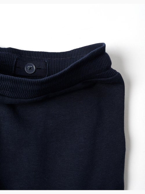 Short en molleton avec poches cargo et cordon de serrage - Kiabi