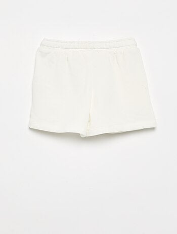 Short en molleton avec poches