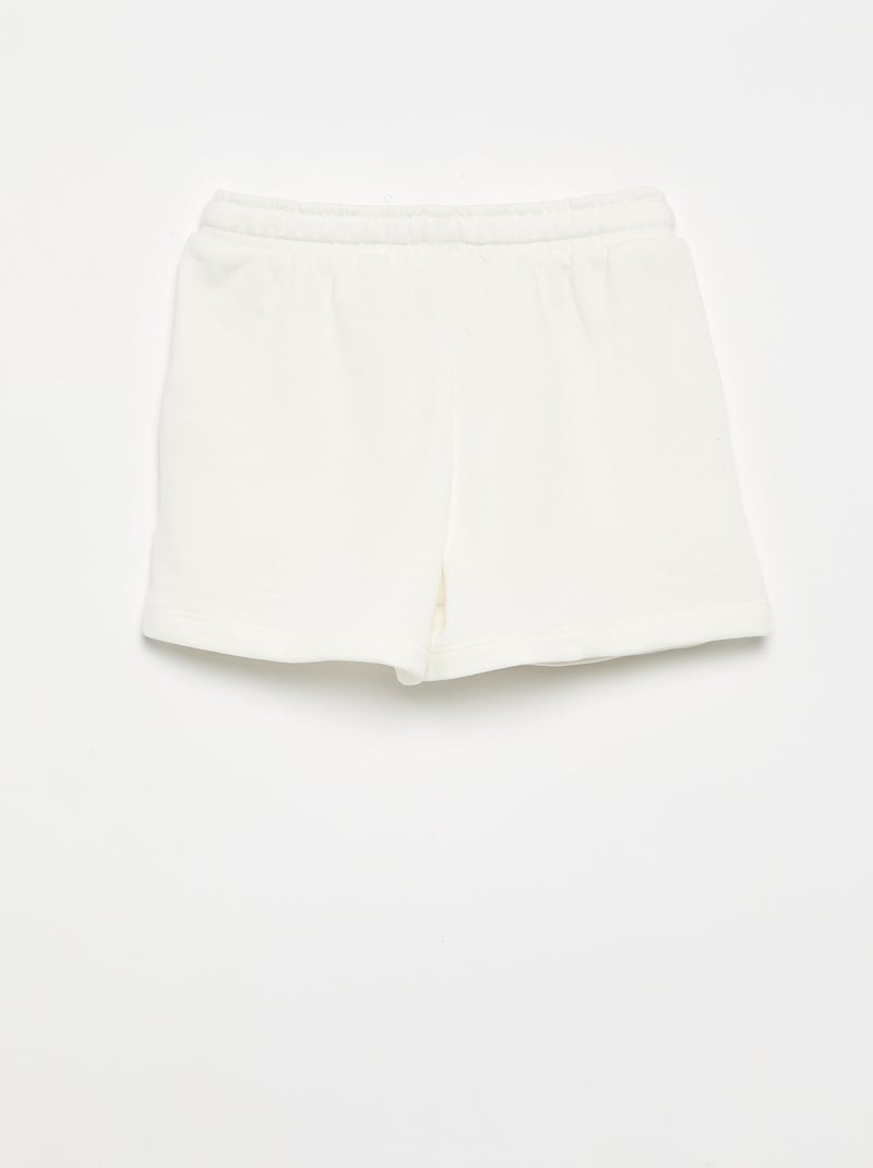 Short en molleton avec poches Rose - Kiabi