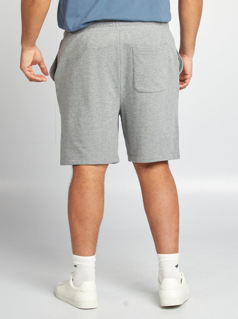 Short en molleton Gris - Kiabi