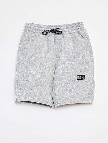 Short en molleton léger esprit baskets