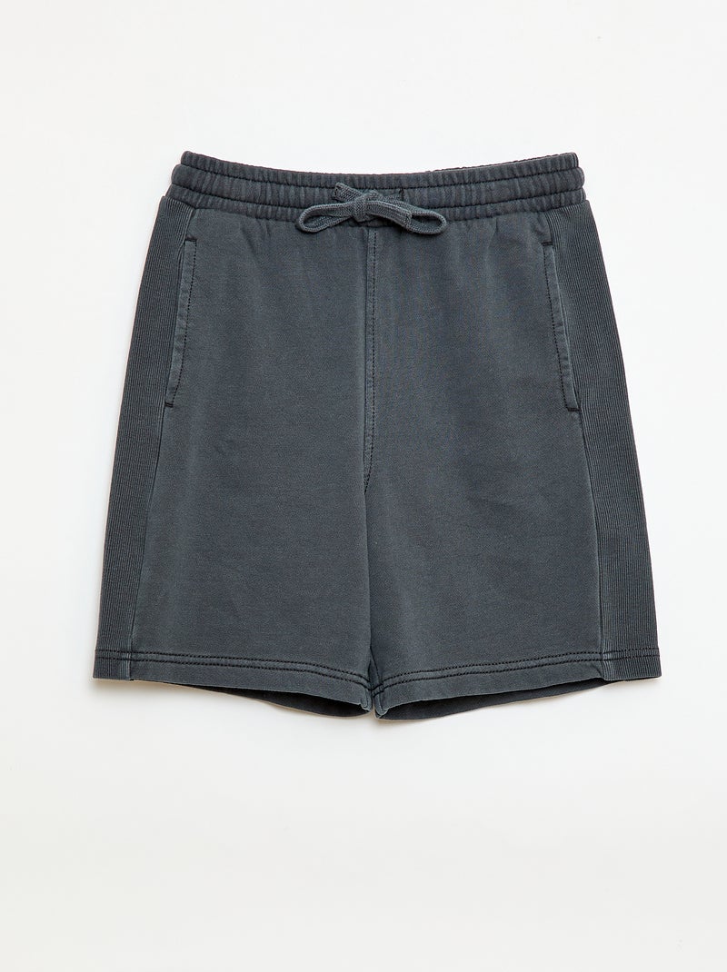Short en molleton léger Gris - Kiabi