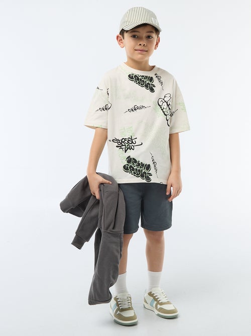 Short en molleton léger - Kiabi