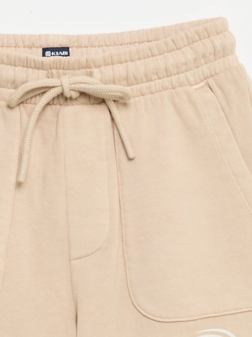 Short en molleton léger imprimé - Kiabi
